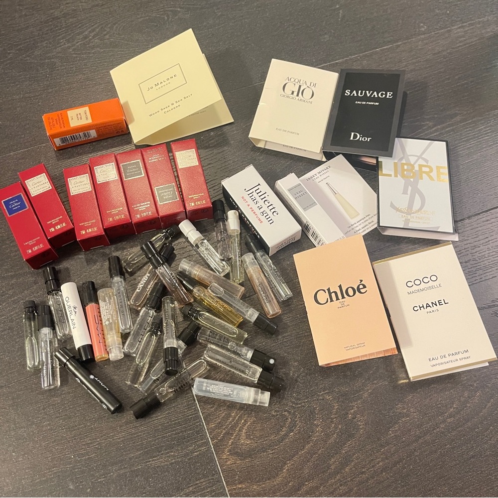 Random Perfume samples x 10